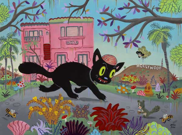 鬼马艺术家Gary Baseman北京新展早鸟票今日开启，秋天是属于猫猫的季节