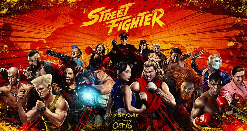 格斗游戏里程碑《街头霸王》真人化改编 全新预告海报 波动拳燃炸亮相